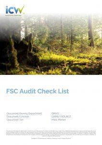 FSC Audit Check List - ICW