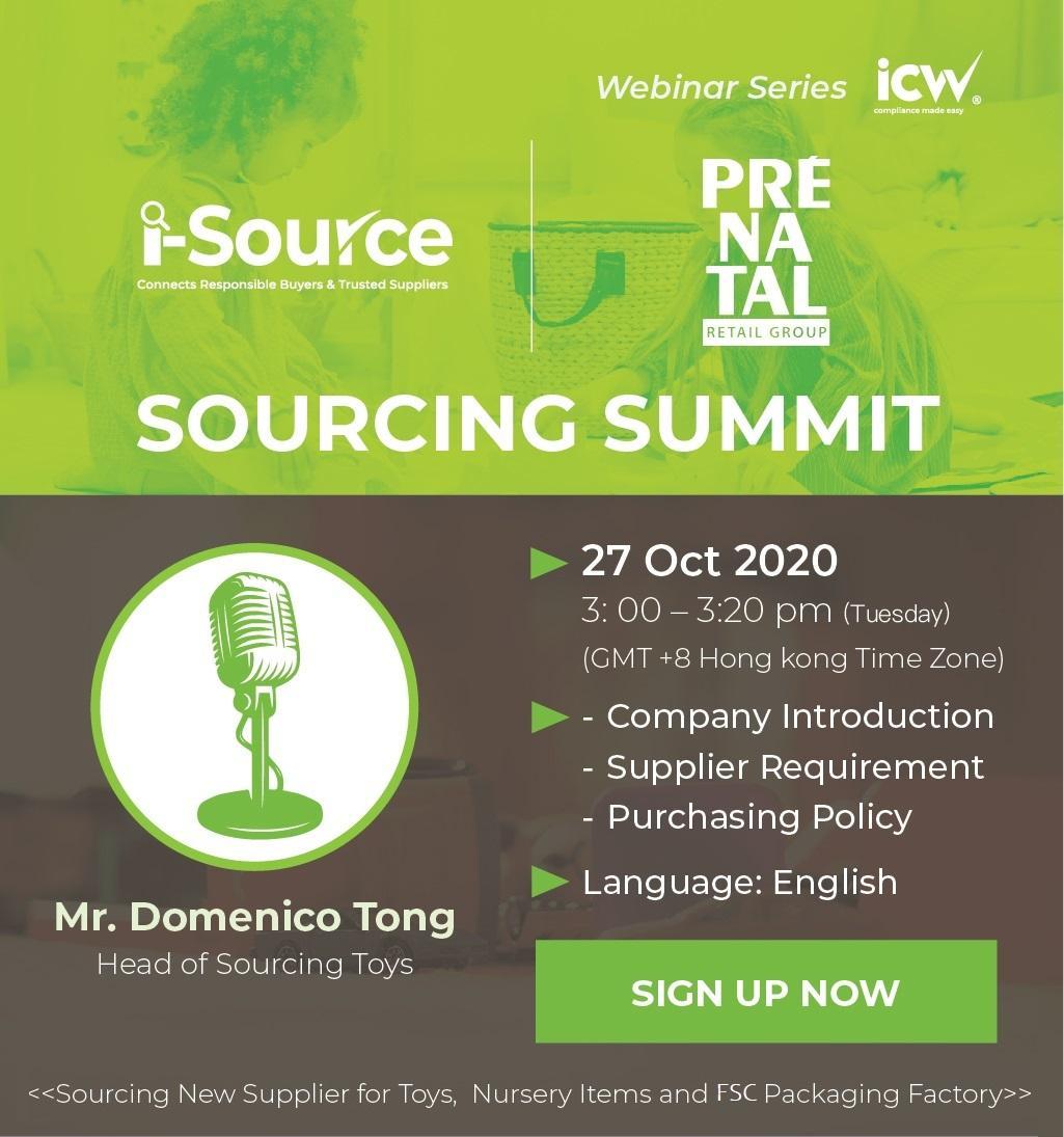 iSource First Buyer Sourcing Summit - ICW