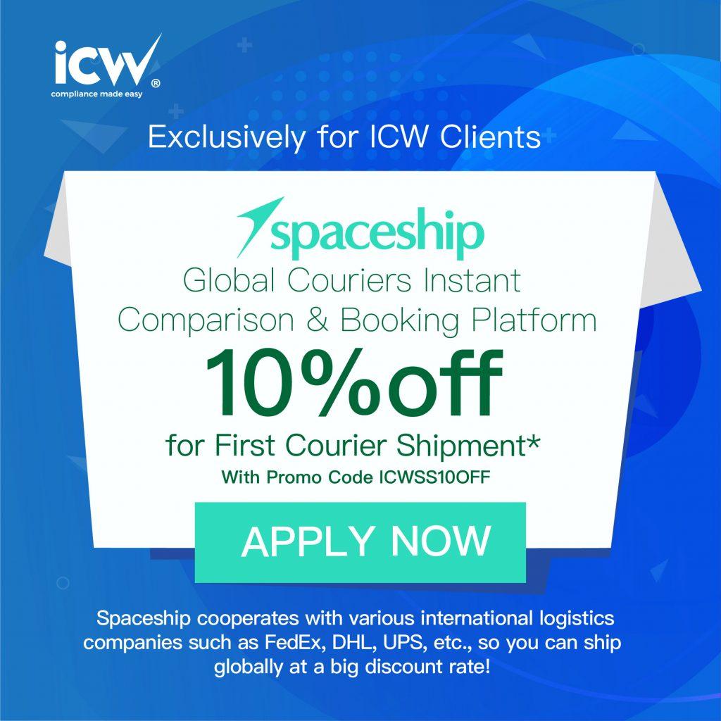 Spaceship – Global Shipment Discount - ICW
