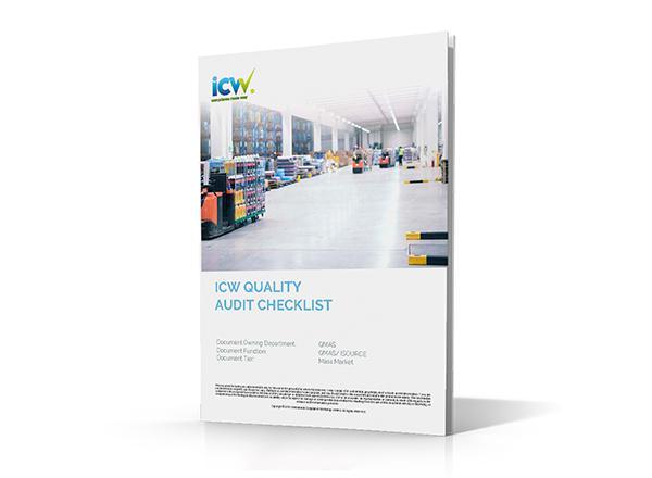 ICW Quality audit checklist